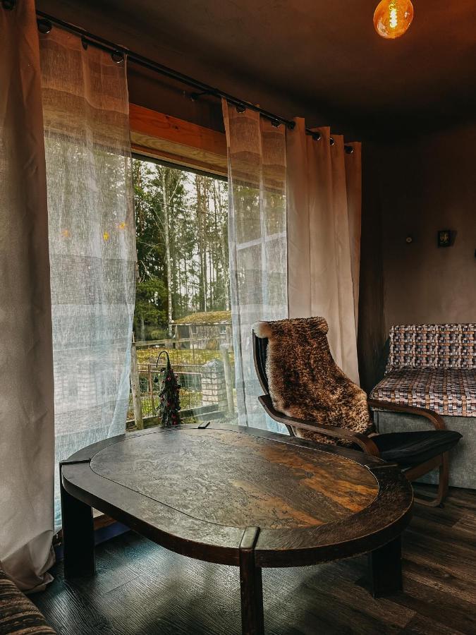 Private Farm Jakuzzi Sauna In The Forest Talsi Bagian luar foto